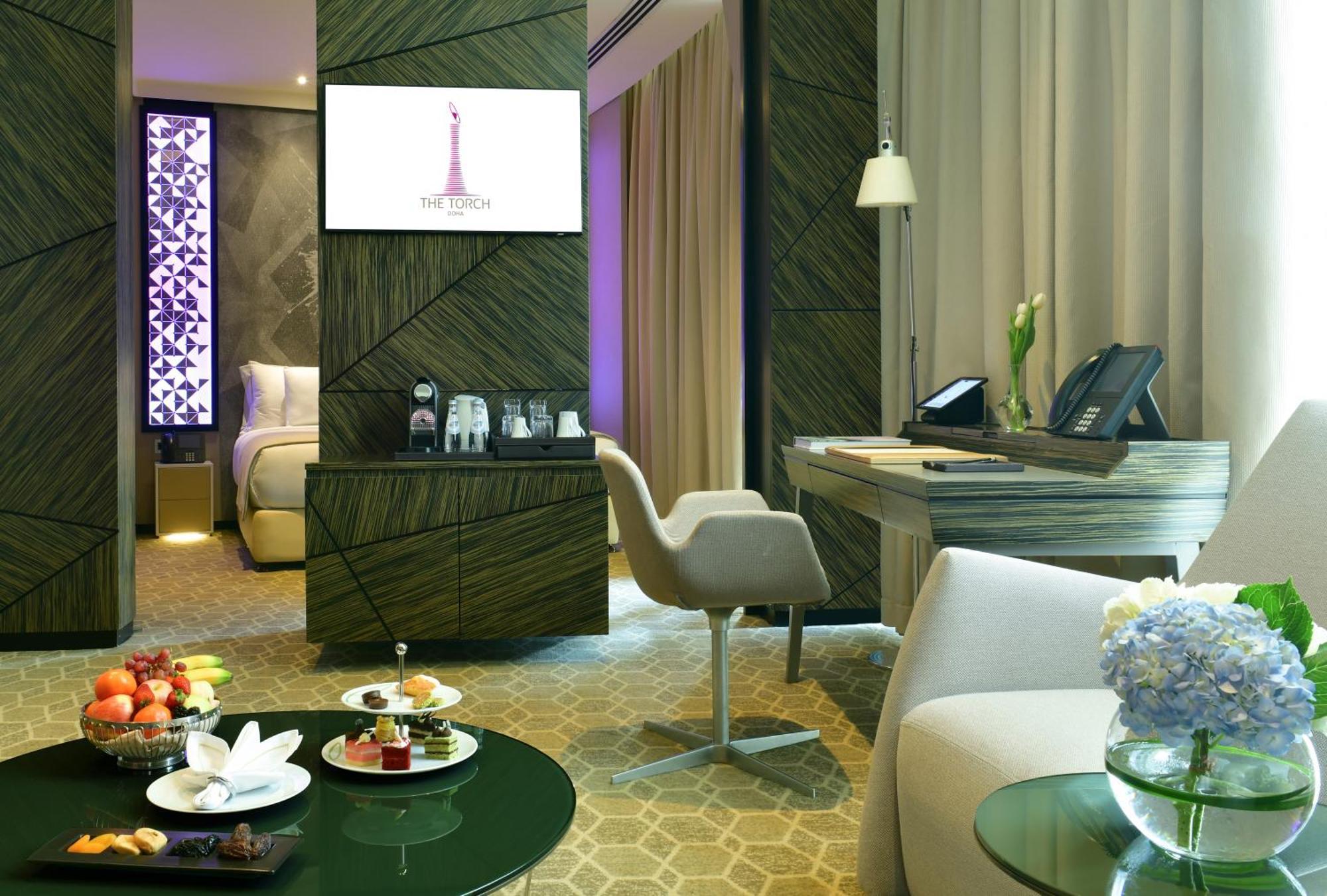 Отель The Torch Doha Al Rayyan Экстерьер фото